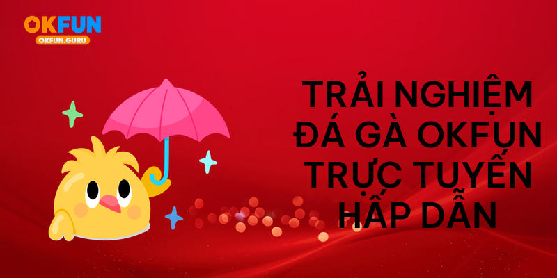 Trải nghiệm đá gà okfun trực tuyến hấp dẫn